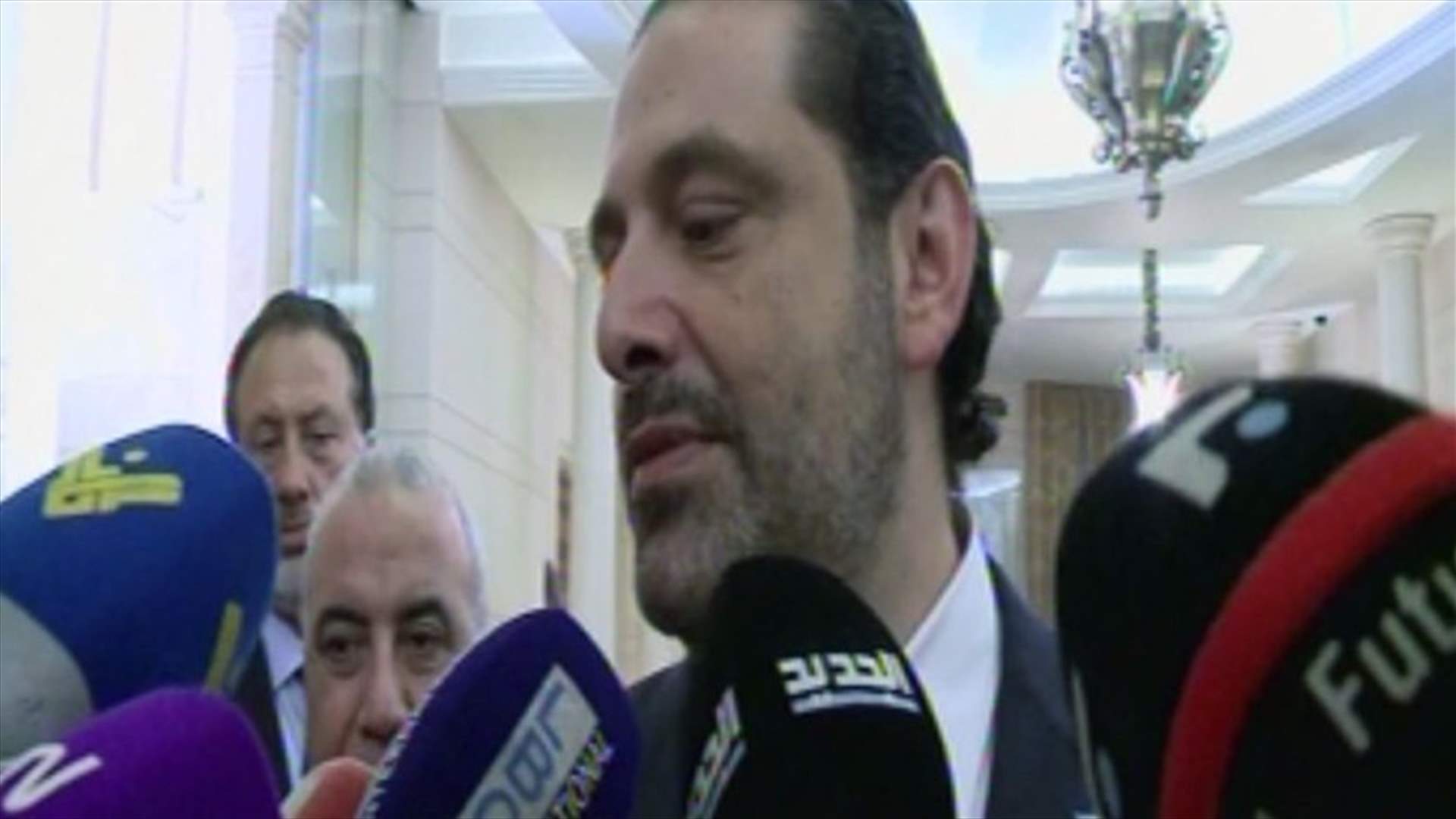 Hariri says issue of refugee resettlement is not proposed in Lebanon