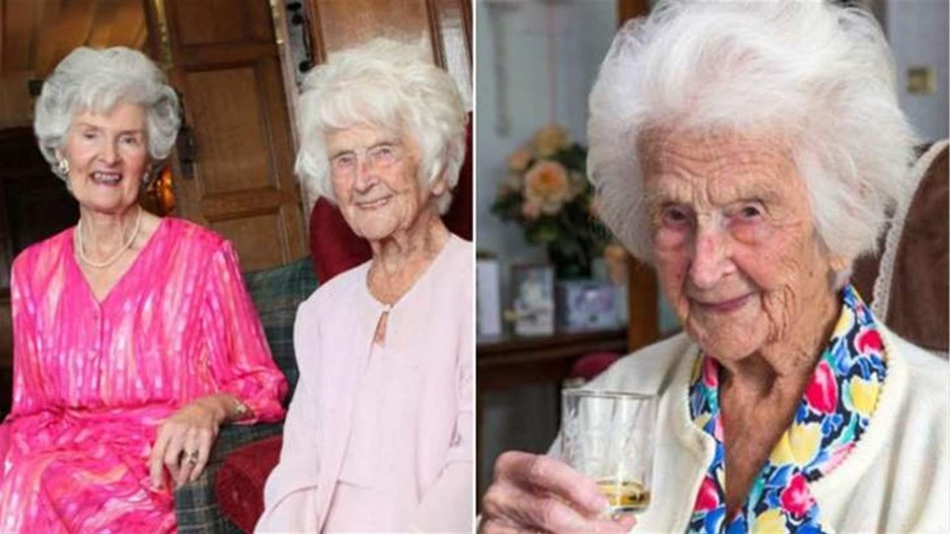 امرأة تبلغ 111 عاماً... &quot;الويسكي هي السبب&quot;!