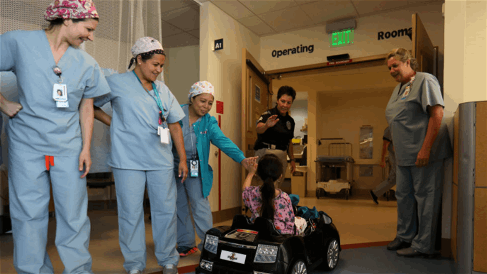 Hospital Allows Kids To Drive Themselves To Operating Room