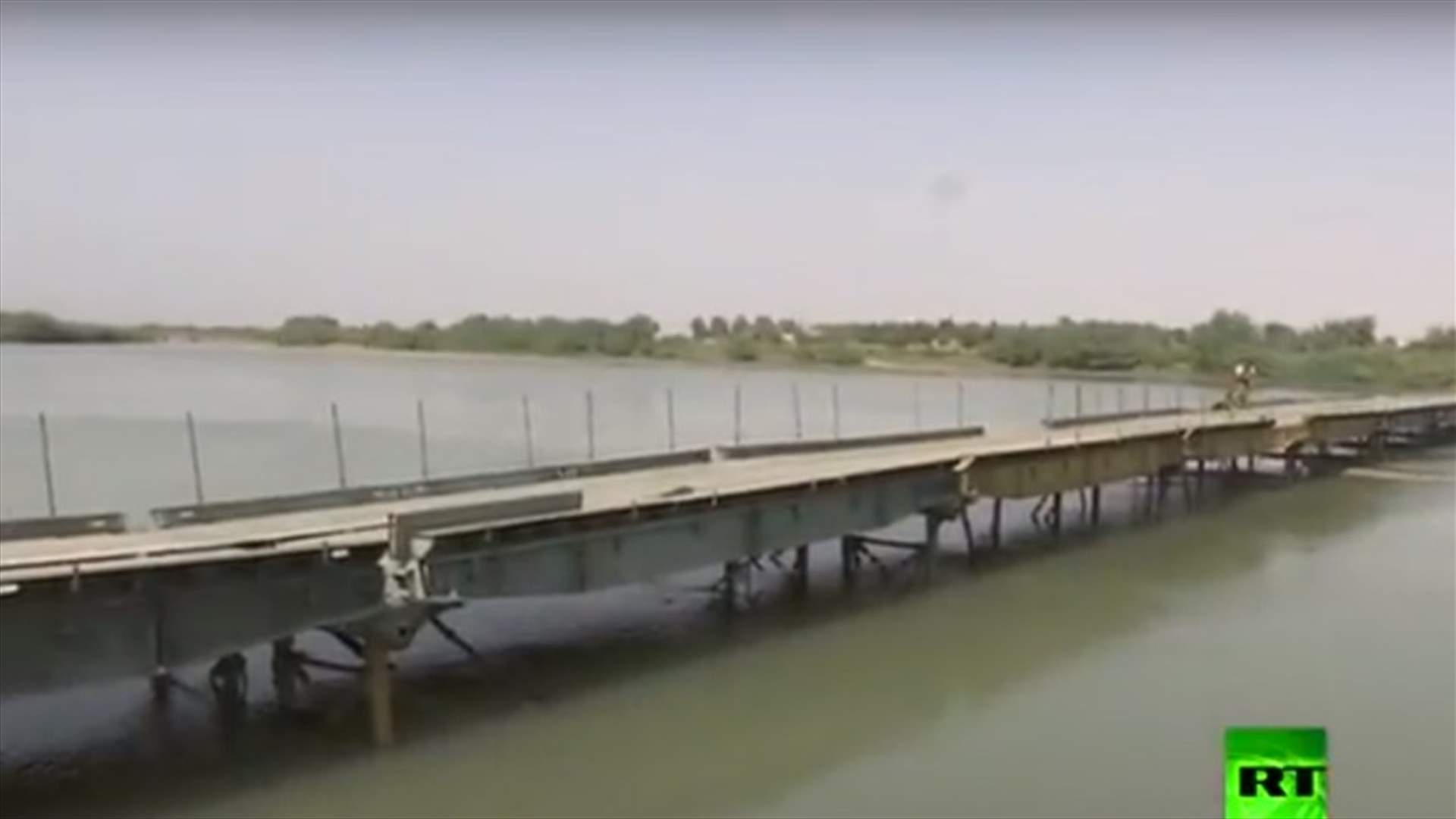 جسر روسي لنقل القوات السورية فوق الفرات...
