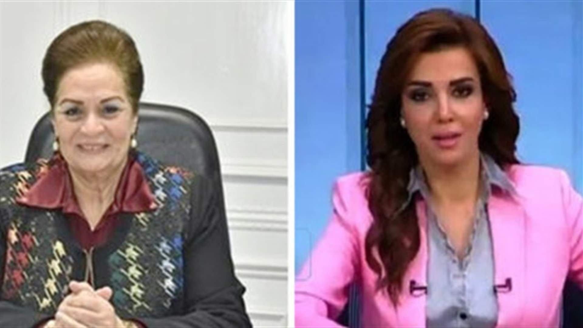 بالفيديو - مسؤولة مصرية تتعرض لحادث مباشرة على الهواء