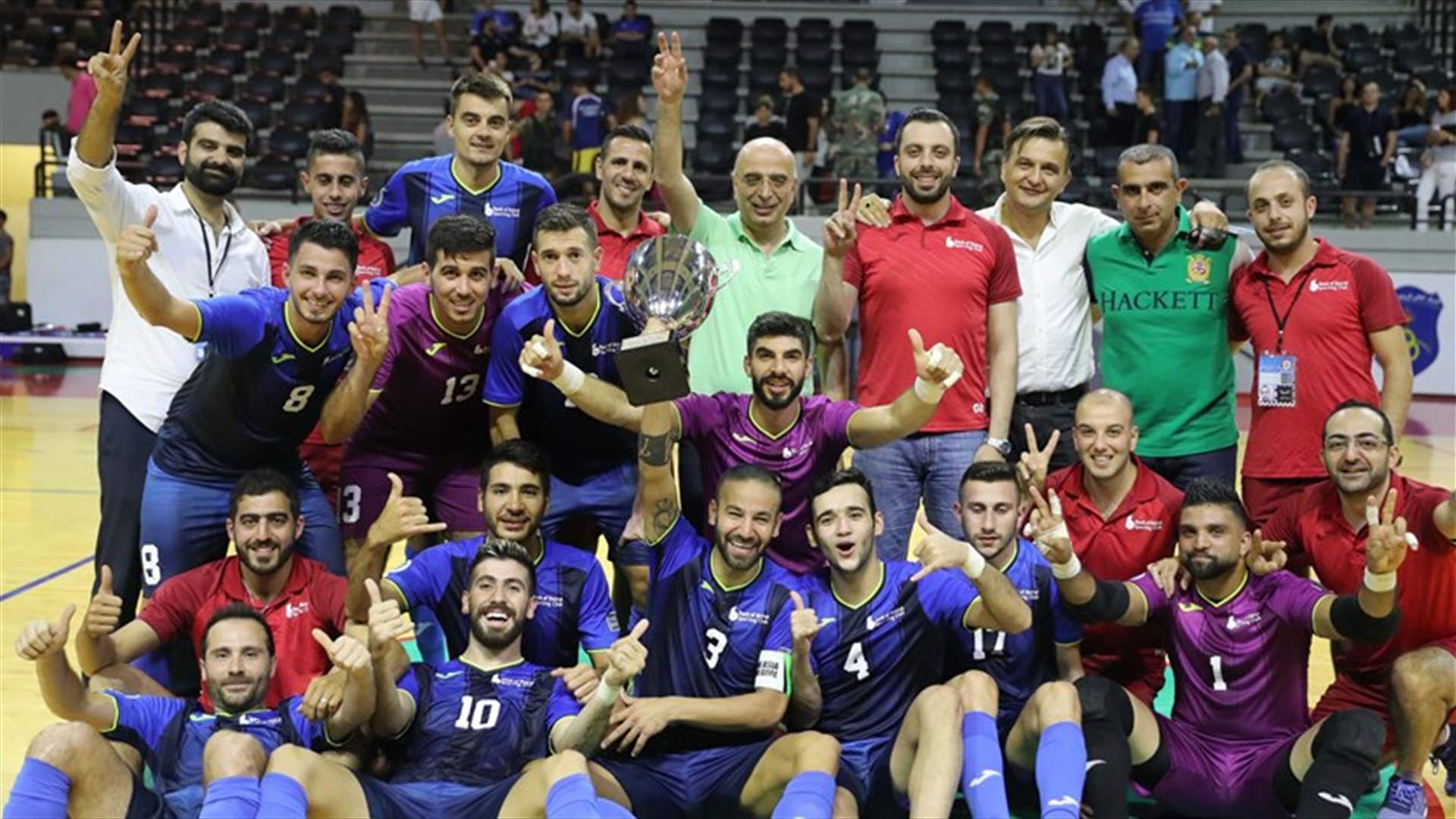 بنك بيروت بطلا لكأس السوبر بكرة الصالات