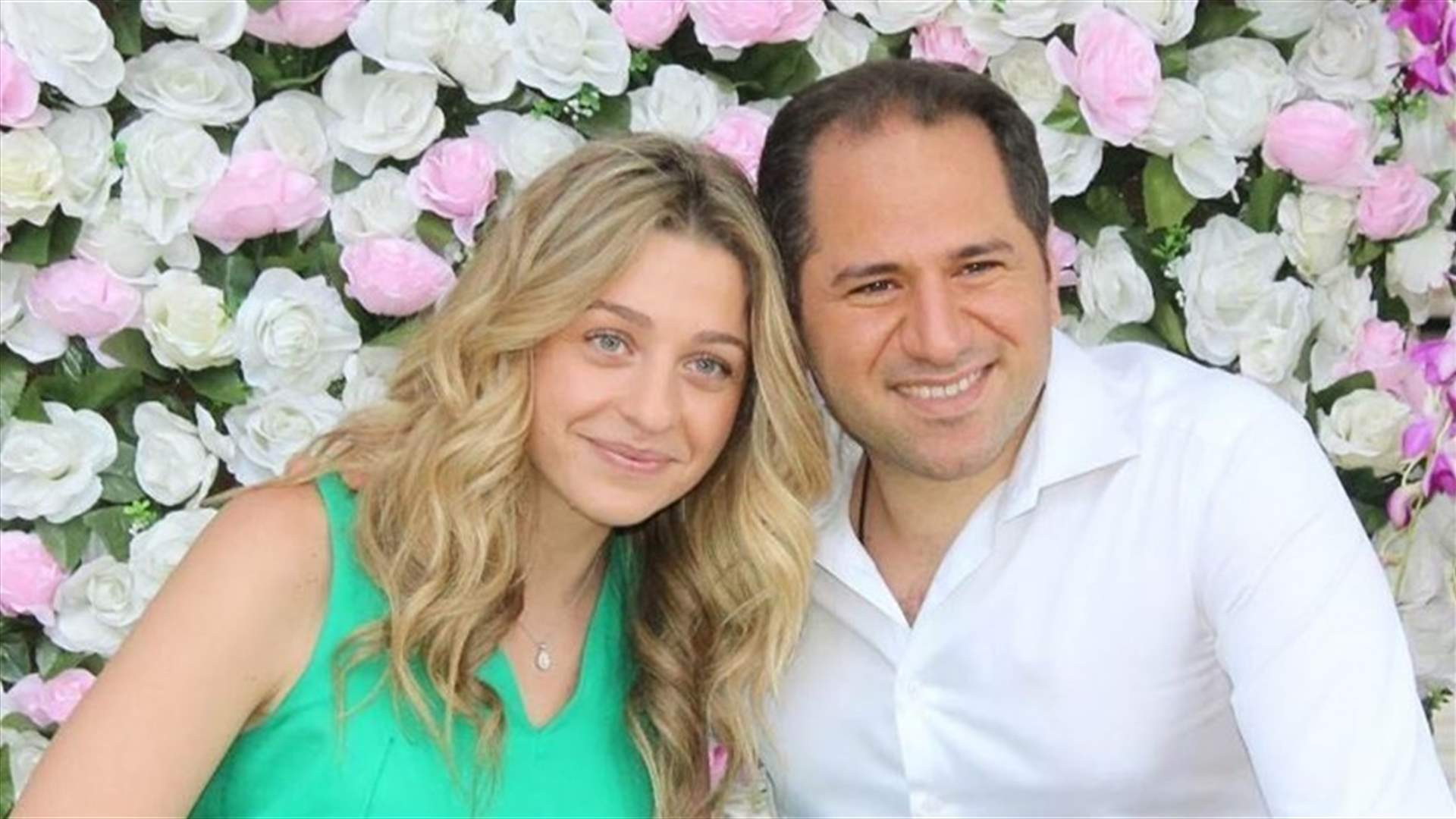 بالصور - سامي الجميل لعقيلته في ذكرى زواجهما الأولى: "شكراً امرأتي"