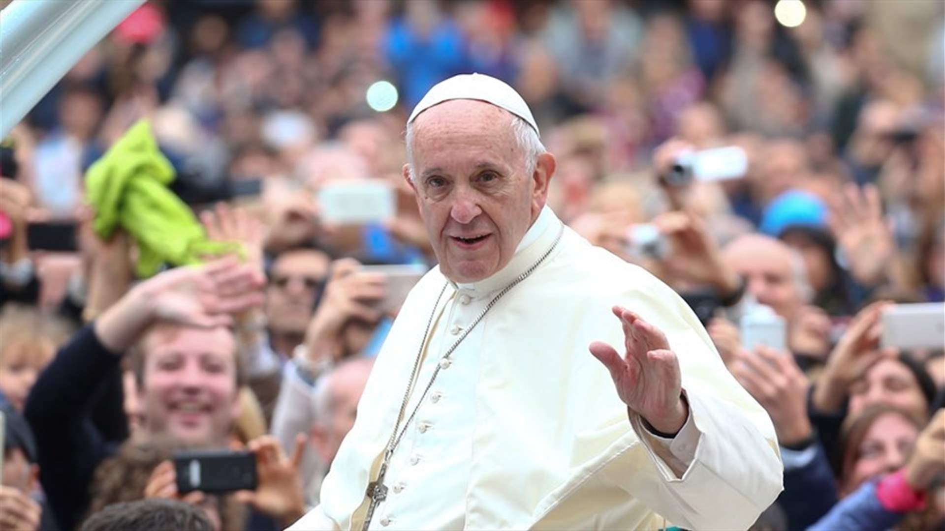 Pope calls Las Vegas shooting a "senseless tragedy"