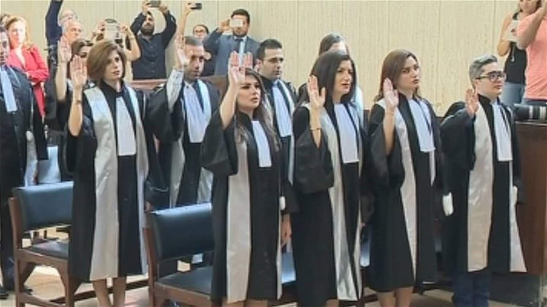 21 قاضيا جديدا يقسمون اليمين...فهد: اعتمدنا مبدأ الاقدمية والمداورة والطاقات الشابة بالتشكيلات القضائية
