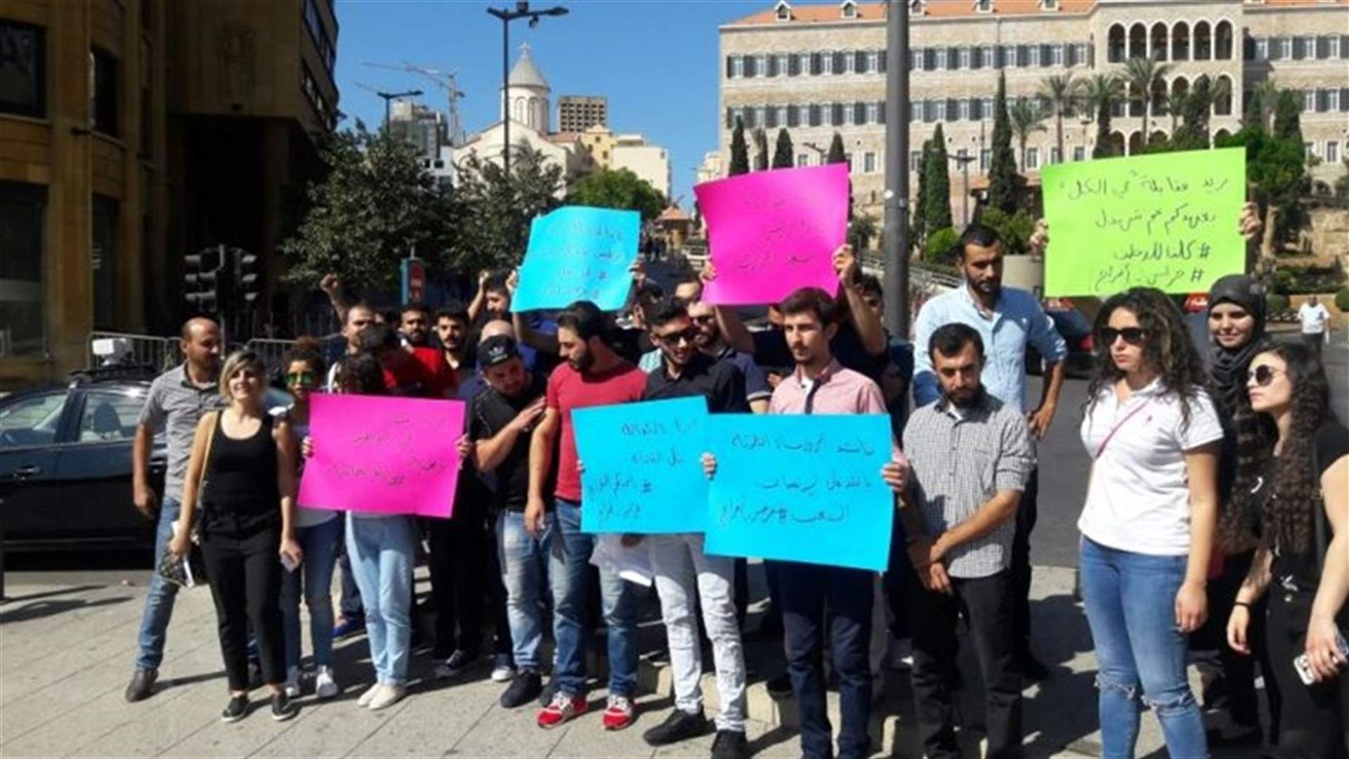 حراس الاحراج الناجحون في مجلس الخدمة المدنية يعتصمون...