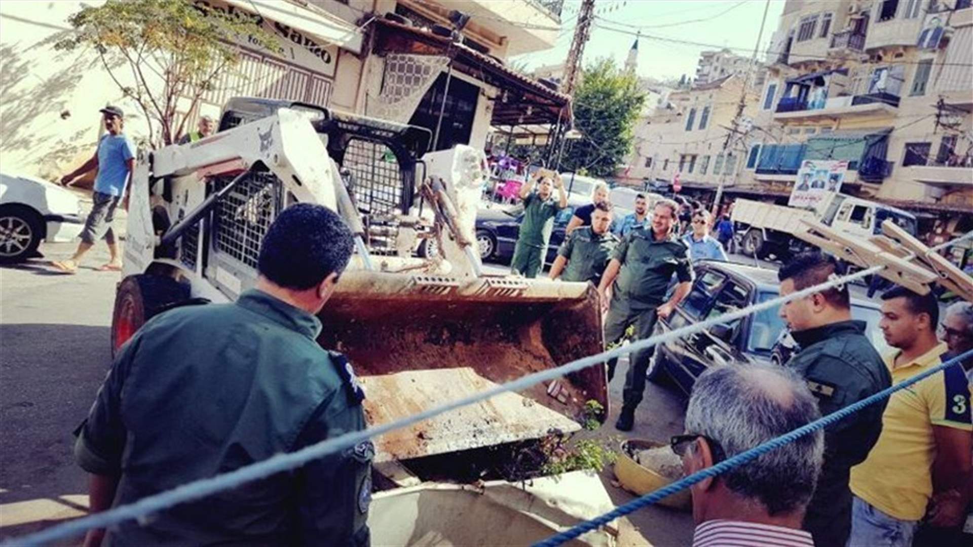 [PHOTOS] Violations removed from Tripoli streets