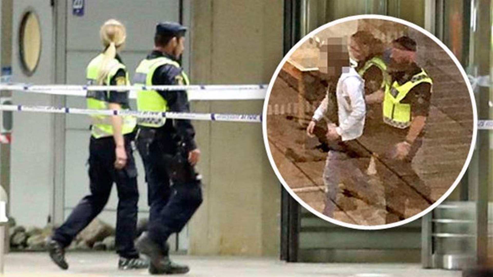 Man arrested carrying suspected explosives at Swedish airport