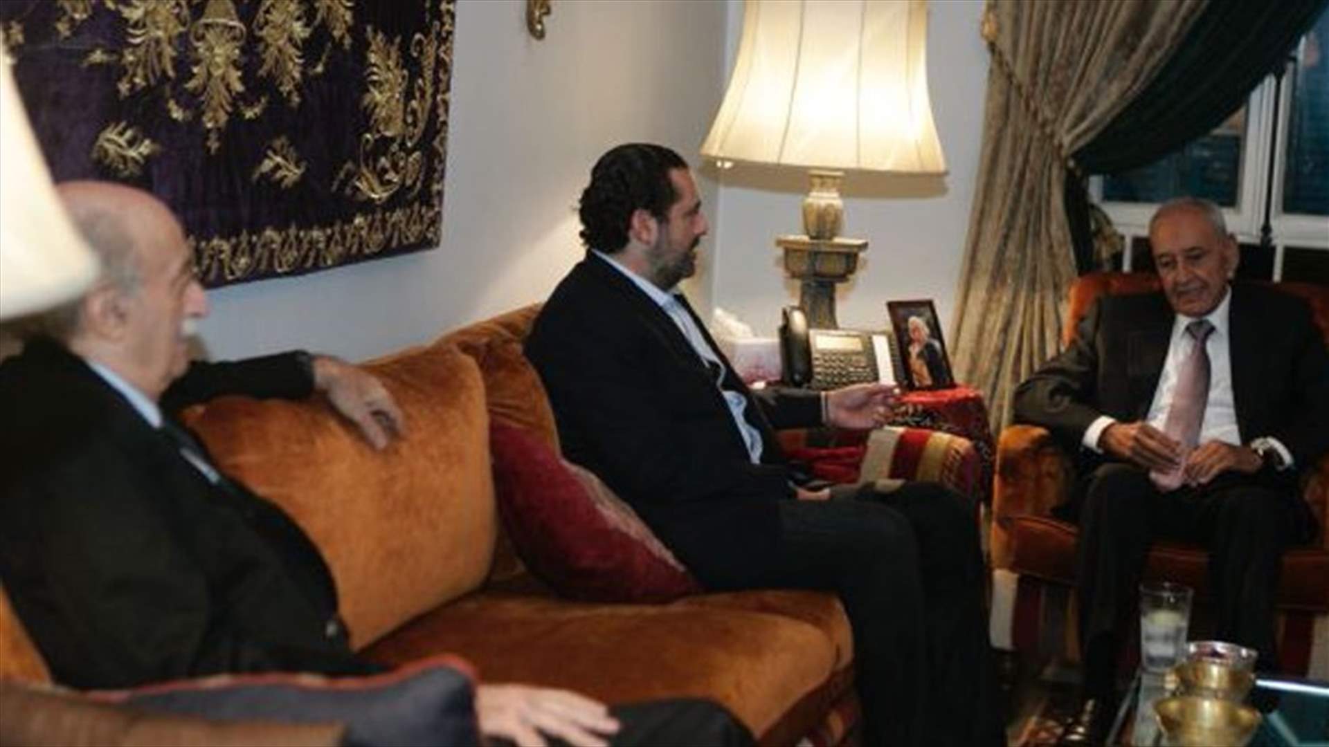 لقاء كليمنصو...الحريري شكا باسيل وبري وجنبلاط أيداه
