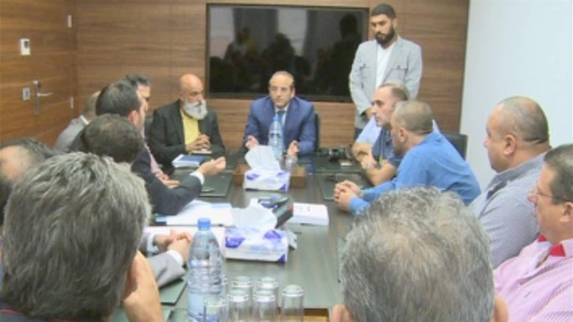 اجتماع بين وزير الاقتصاد وممثلي أصحاب المولدات