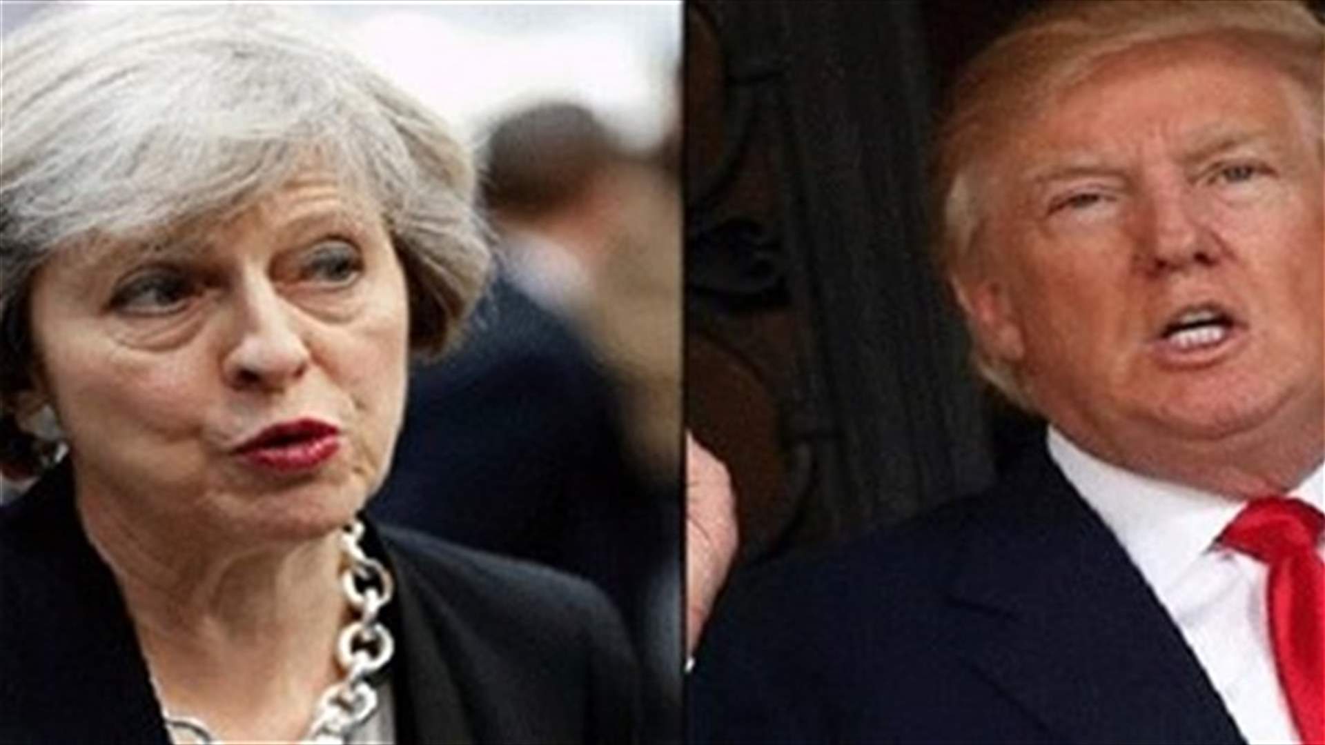 UK reaffirms commitment to Iran nuclear deal in call with Trump - May's office