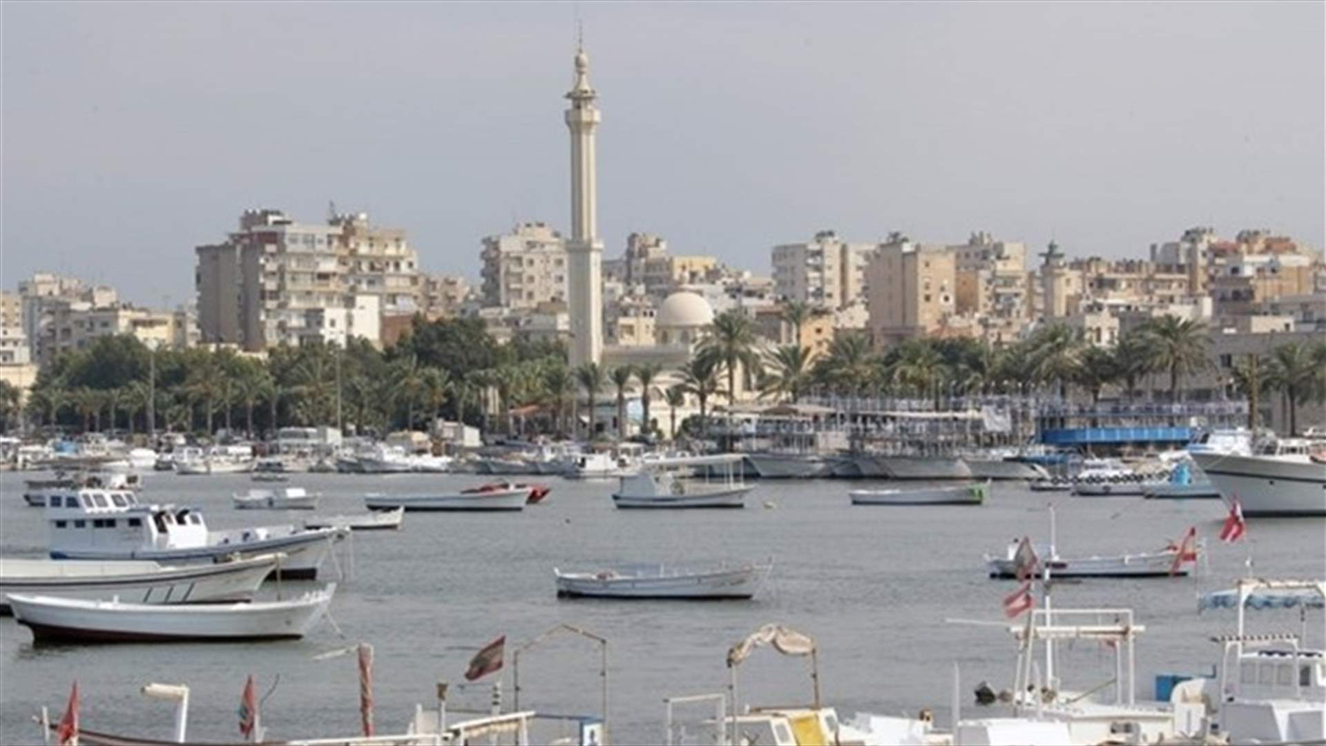 حراسة ليلية أمام مرفأ طرابلس لمنع الشاحنات الواردة من تركيا الانتقال إلى بيروت