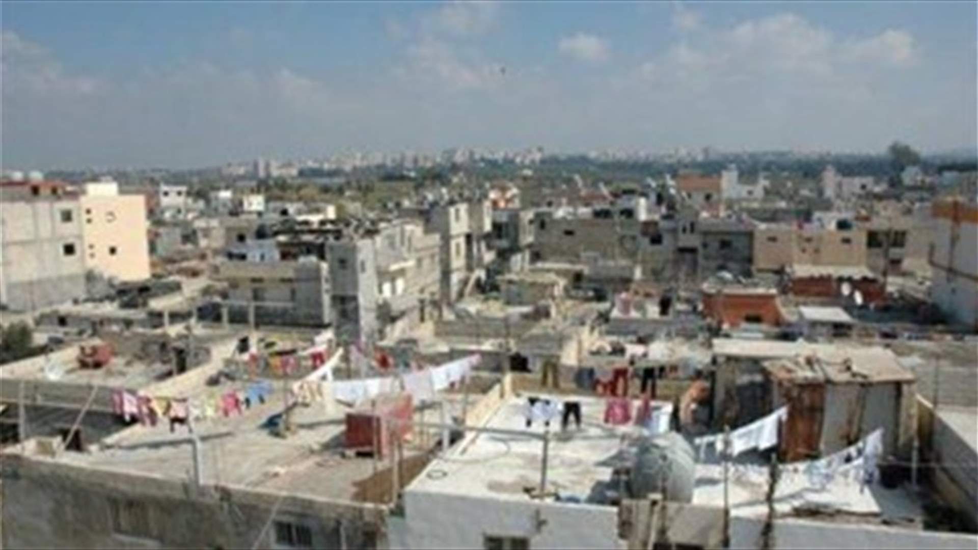 Armed clashes in al-Bass camp injure two people