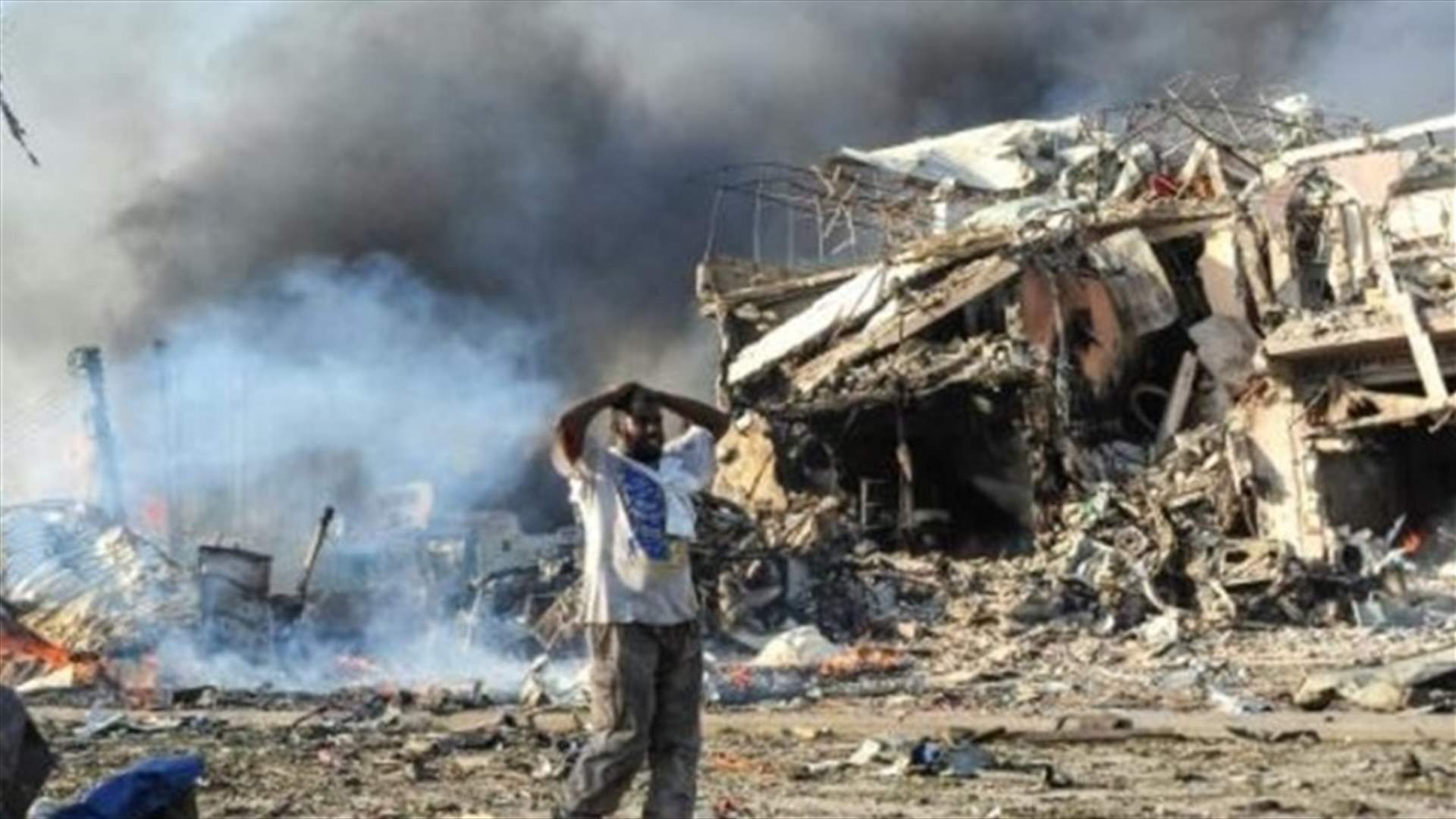 اصابة القائم بالاعمال القطري بجروح في تفجير مقديشو