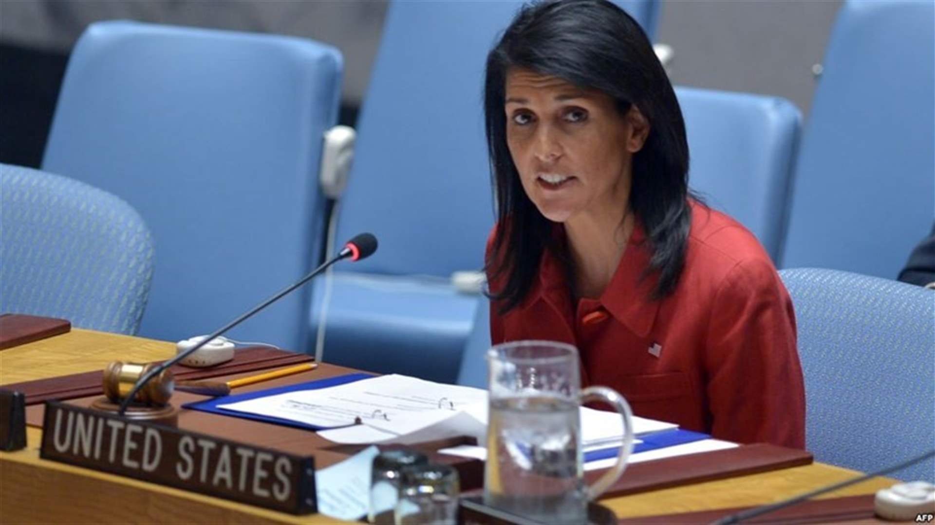 Haley says US to stay in Iran nuclear deal 'right now'