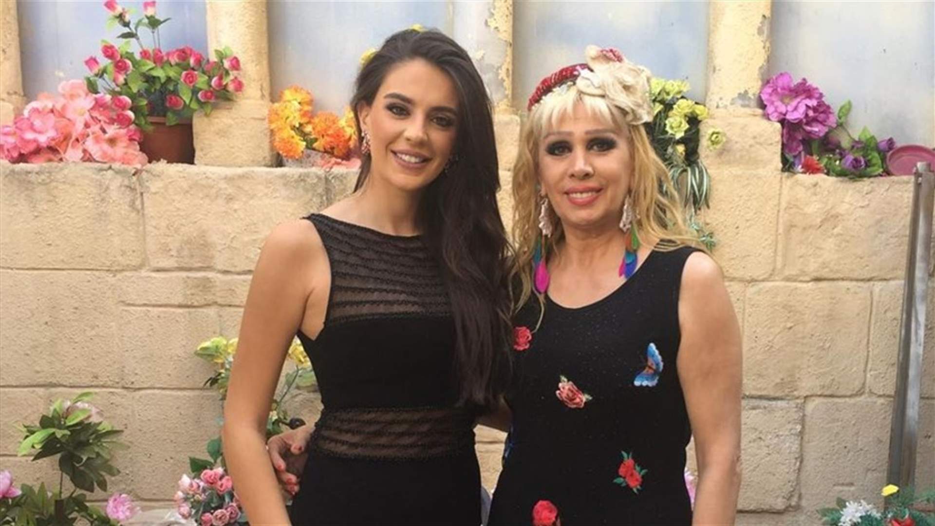 بالصورة - ما الذي جمع ملكة جمال لبنان بيرلا الحلو بالليدي مادونا