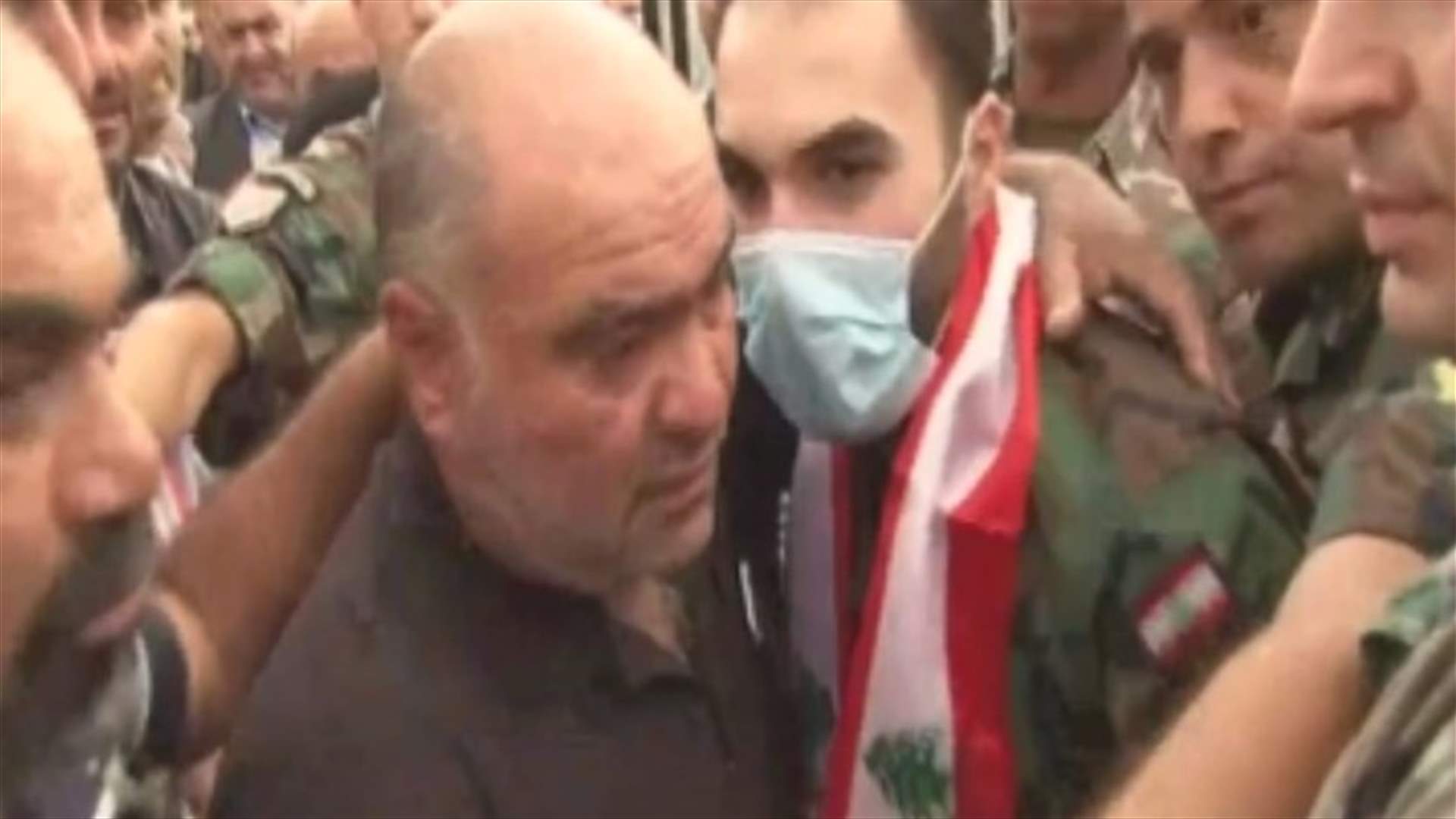 حسّان شقير جريح الجيش...يعود الى قريته بإستقبال حاشد