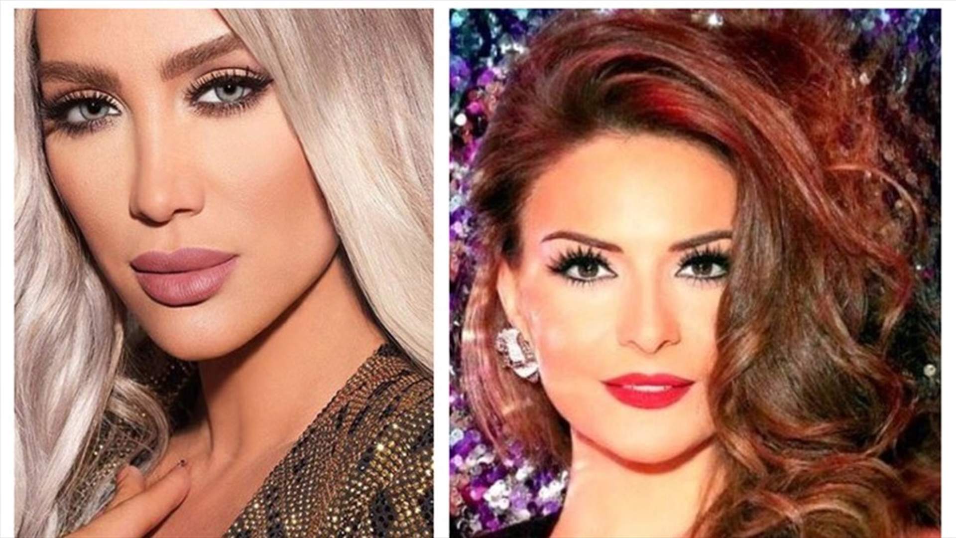 بالصور - فستان أبيض جمع مايا دياب وهيلدا خليفة...
