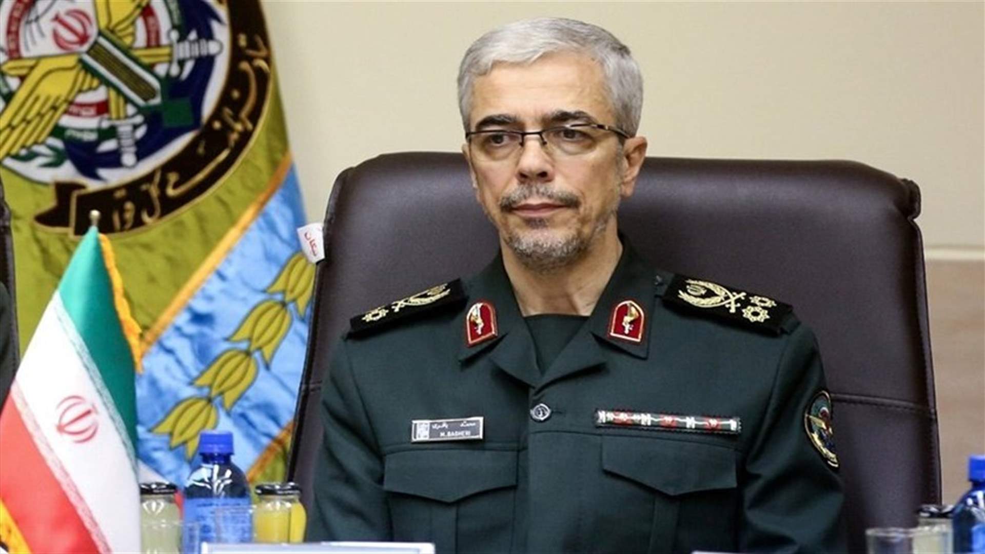 رئيس الأركان الإيراني زار خط مواجهة قرب حلب السورية