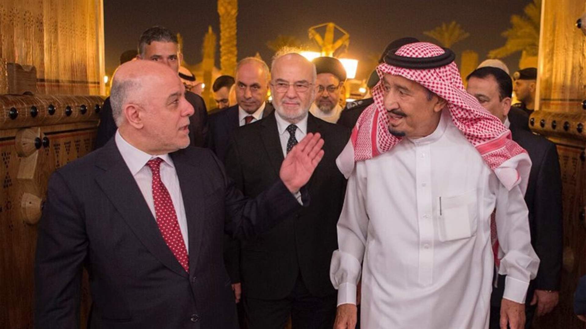 العبادي بضيافة الملك سلمان