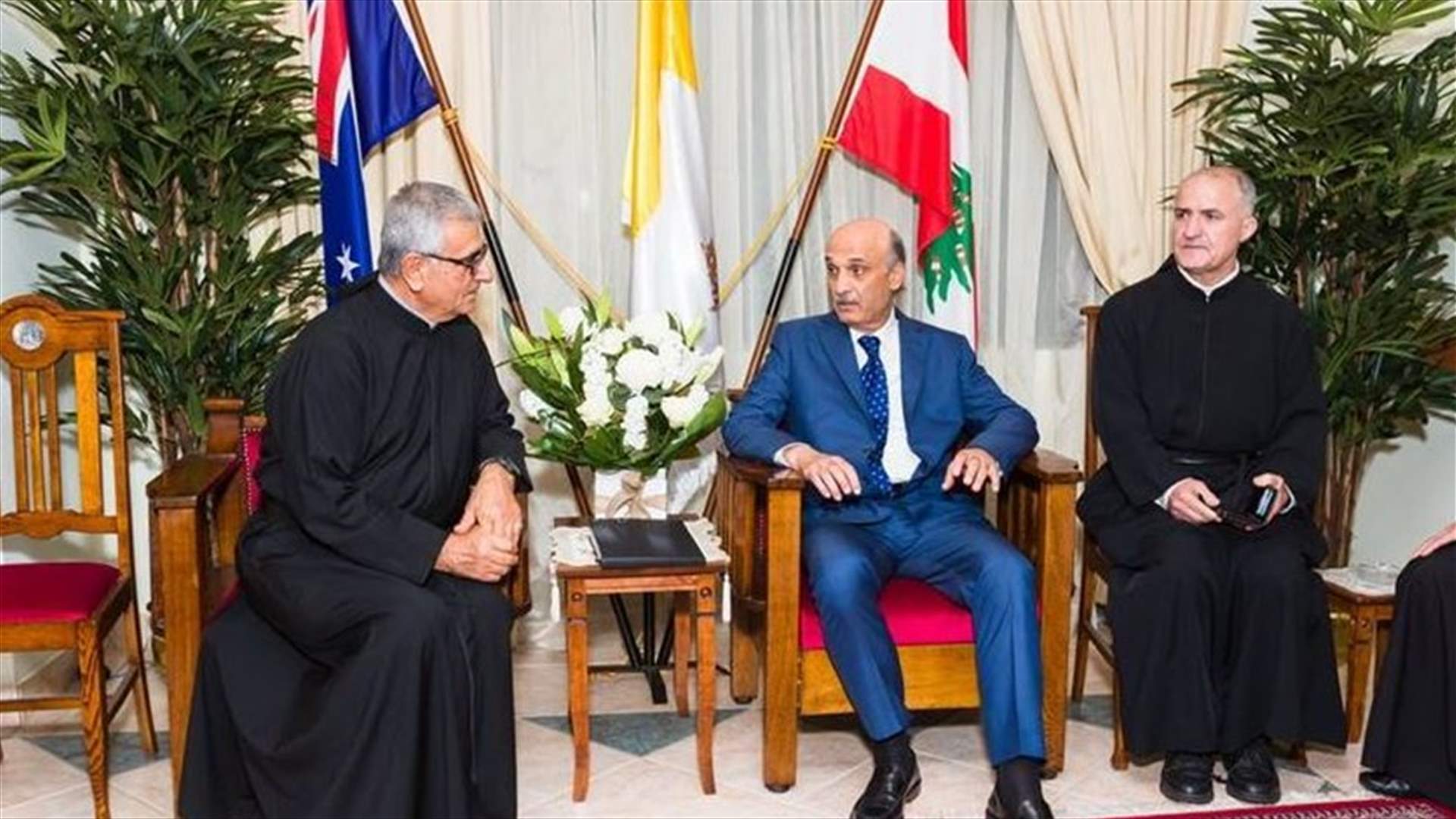 جعجع من استراليا: الوضع ليس جيدا في لبنان