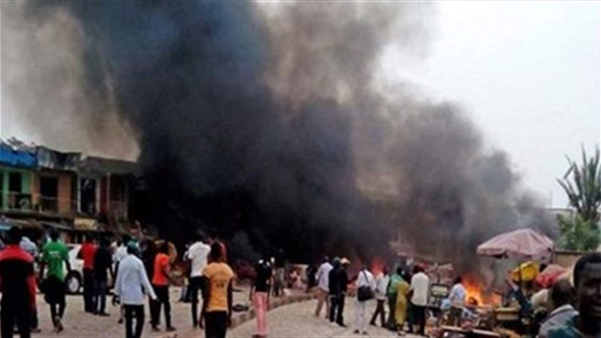 Suicide bomber kills 13 others in northeast Nigerian city -police official