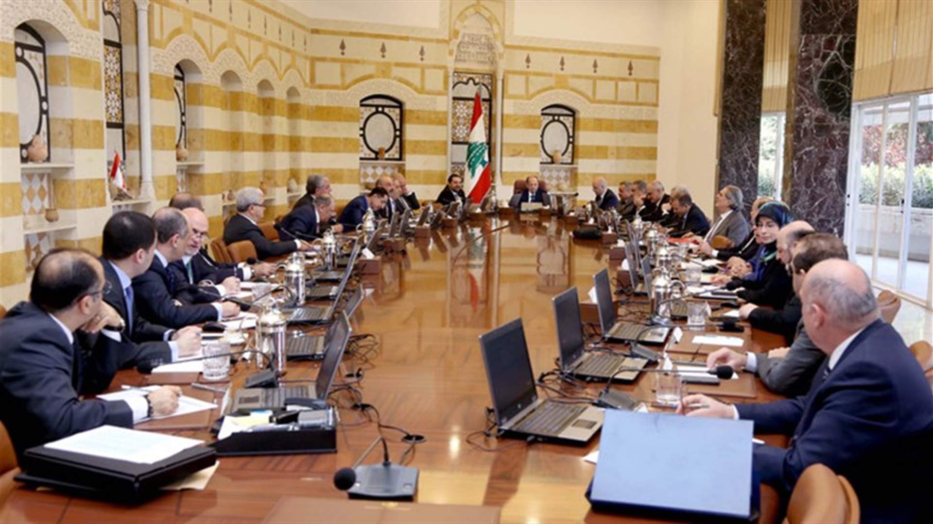 بالتفاصيل - جدول أعمال جلسة الحكومة... وبند تعيين مجلس إدارة لتلفزيون لبنان غائب عنه
