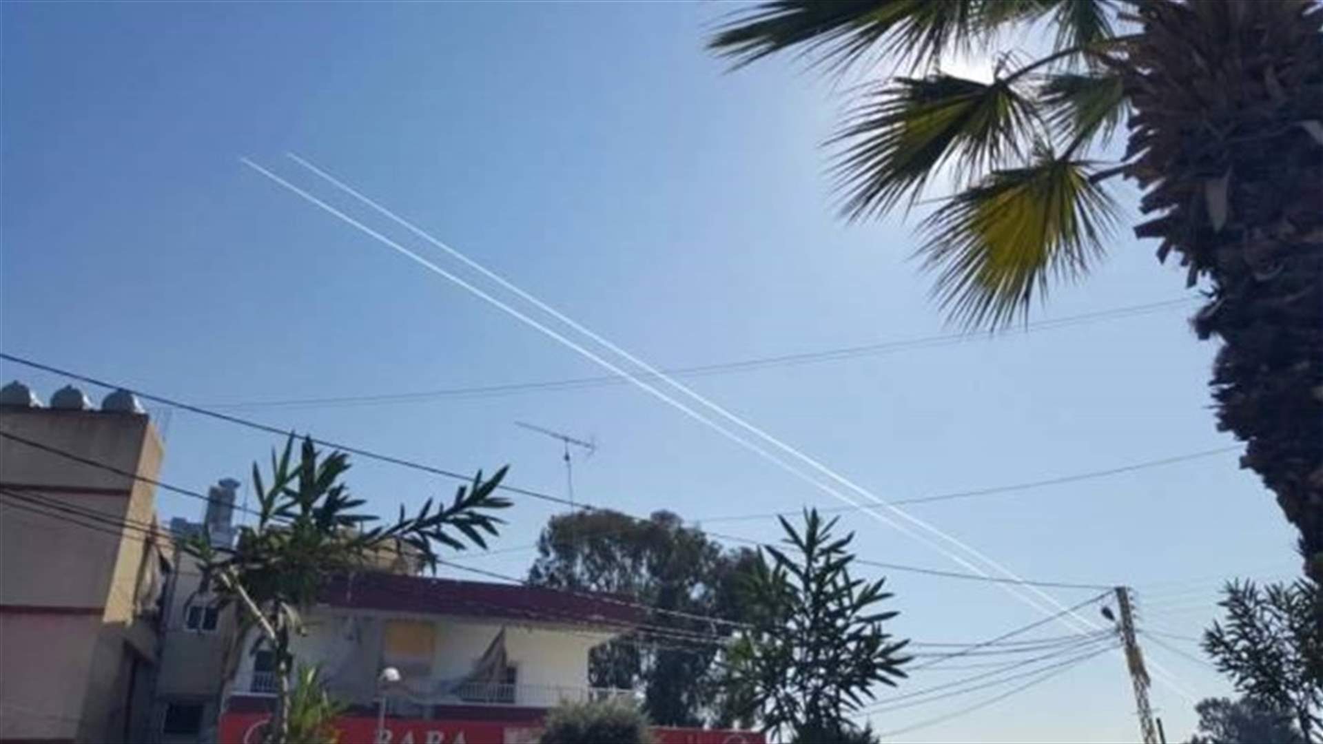 تحليق للطيران الاسرائيلي فوق عدة بلدات جنوبية