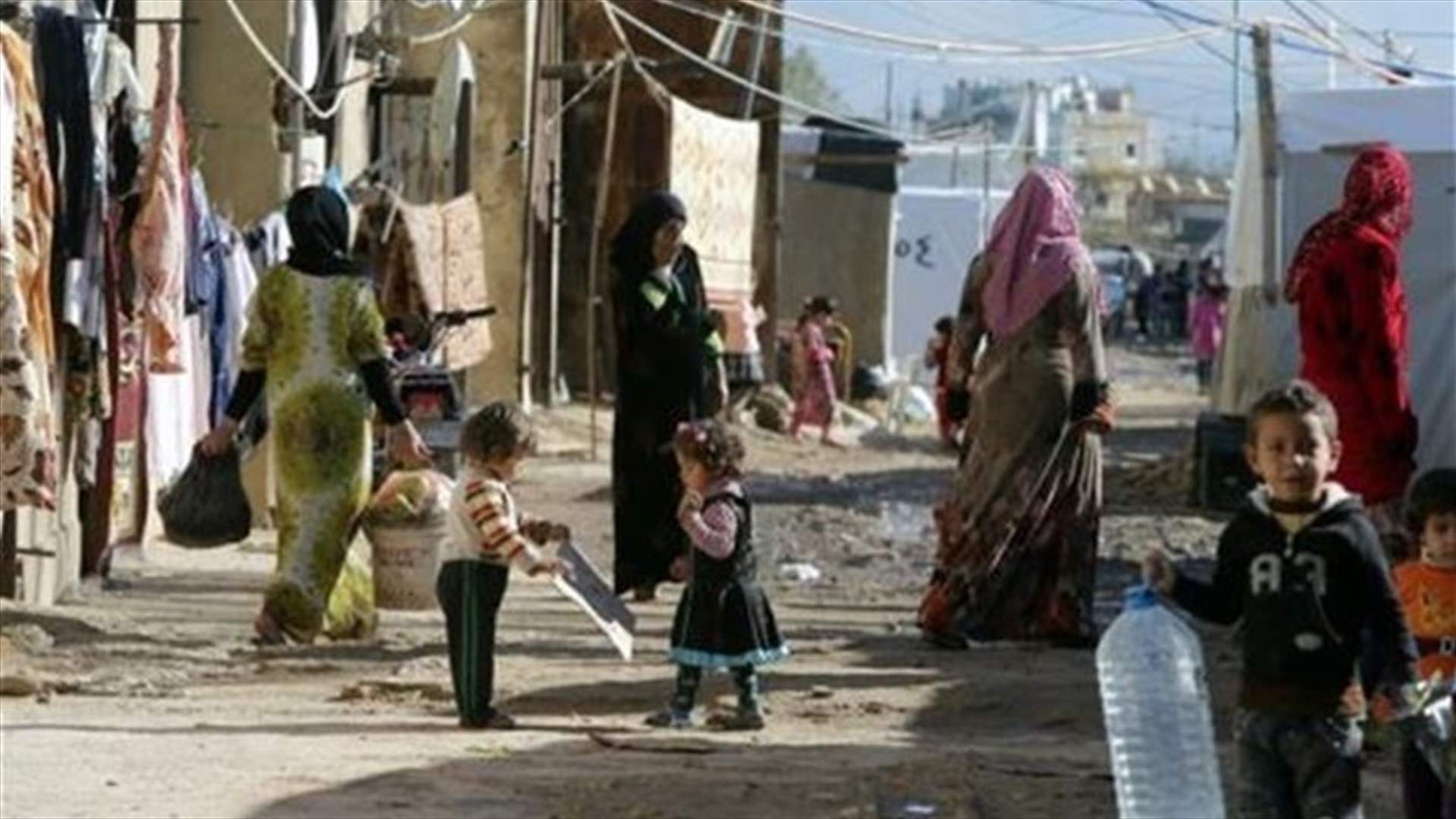 ملف النازحين: تحركات لبنانية مكثفة لاعادتهم الى سوريا