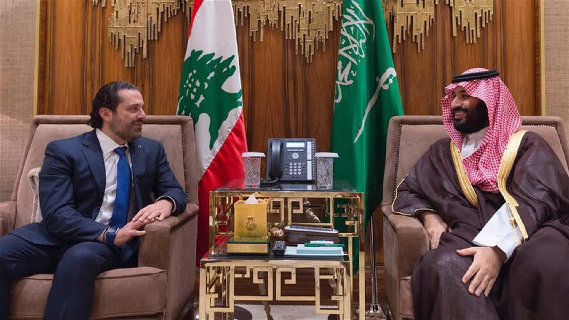 هذا ما بحثه الحريري مع ولي العهد السعودي ...
