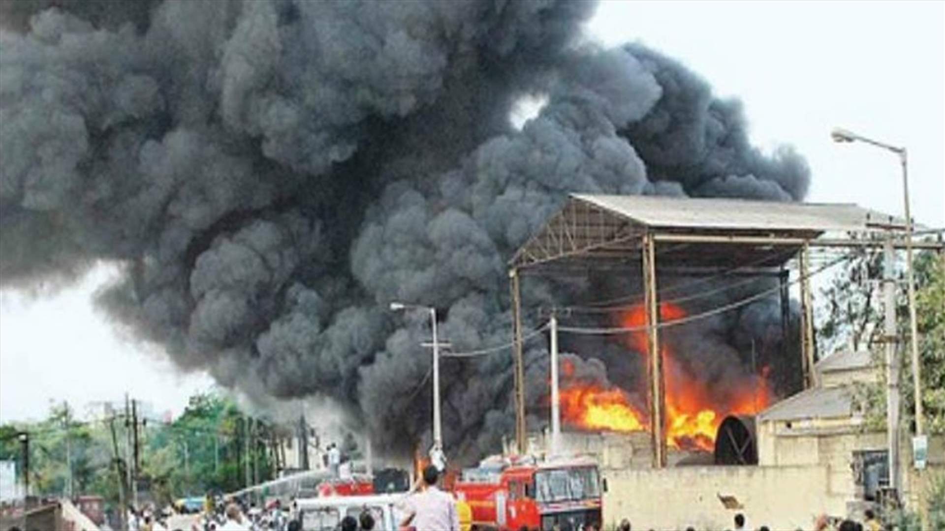 انفجار داخل محطة لتوليد الطاقة...في الهند