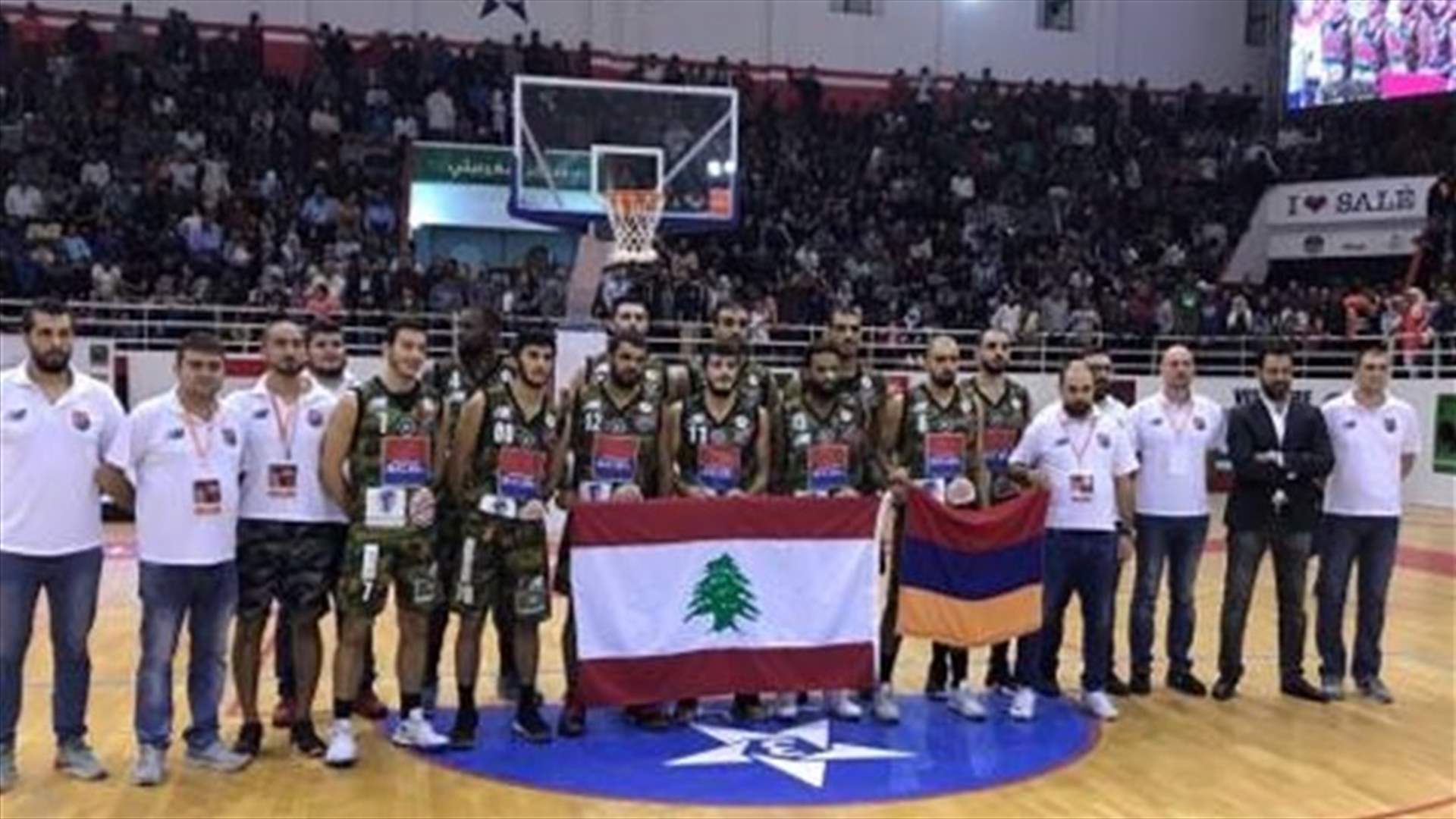 للمرة الاولى بتاريخه... هومنتمن بطل الاندية العربية بكرة السلة