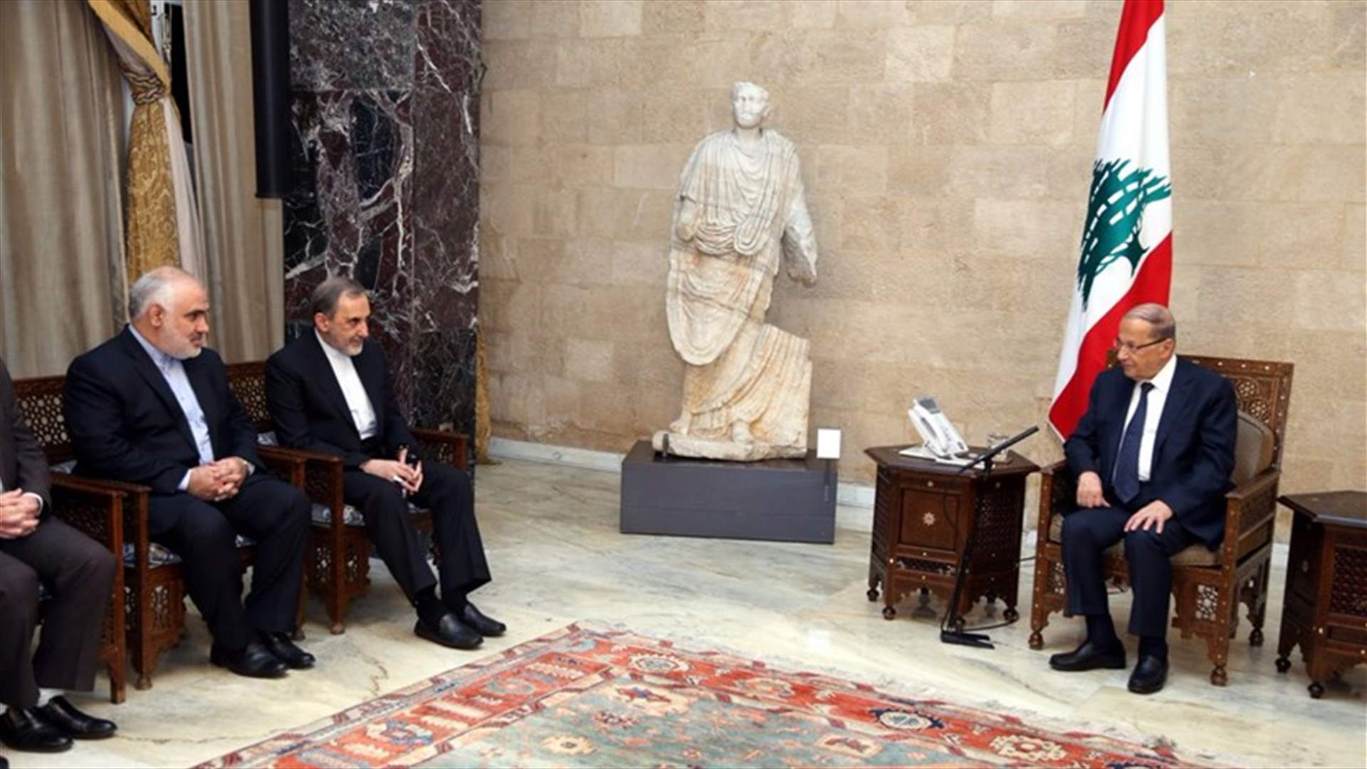 بالصورة - ولايتي في بعبدا