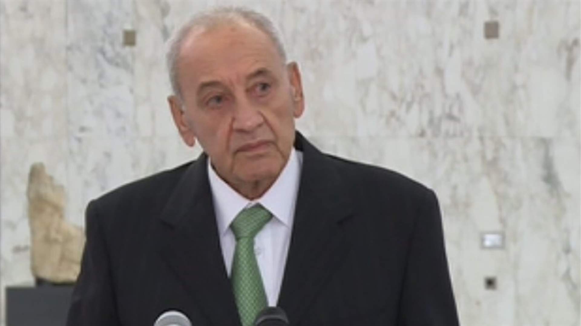 Berri from Baabda: It is early to talk about a resignation
