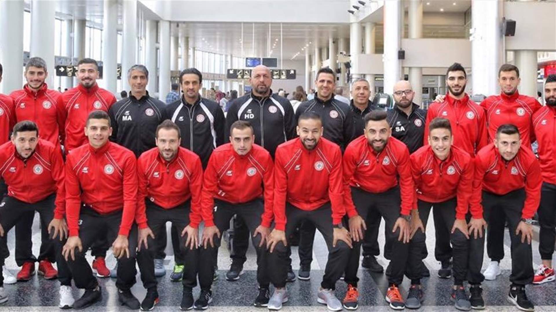 بعثة منتخب لبنان الى تصفيات كأس آسيا في بانكوك