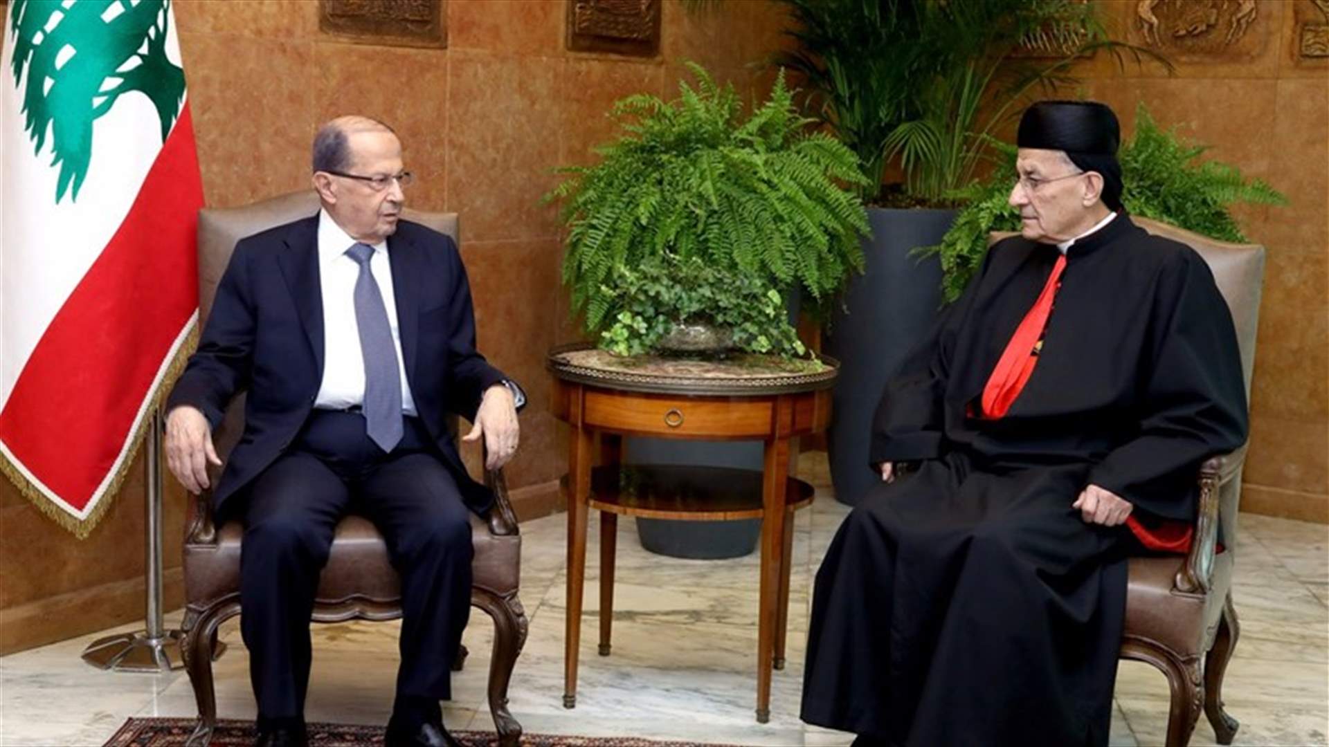 محادثات بين الرئيس عون والراعي...
