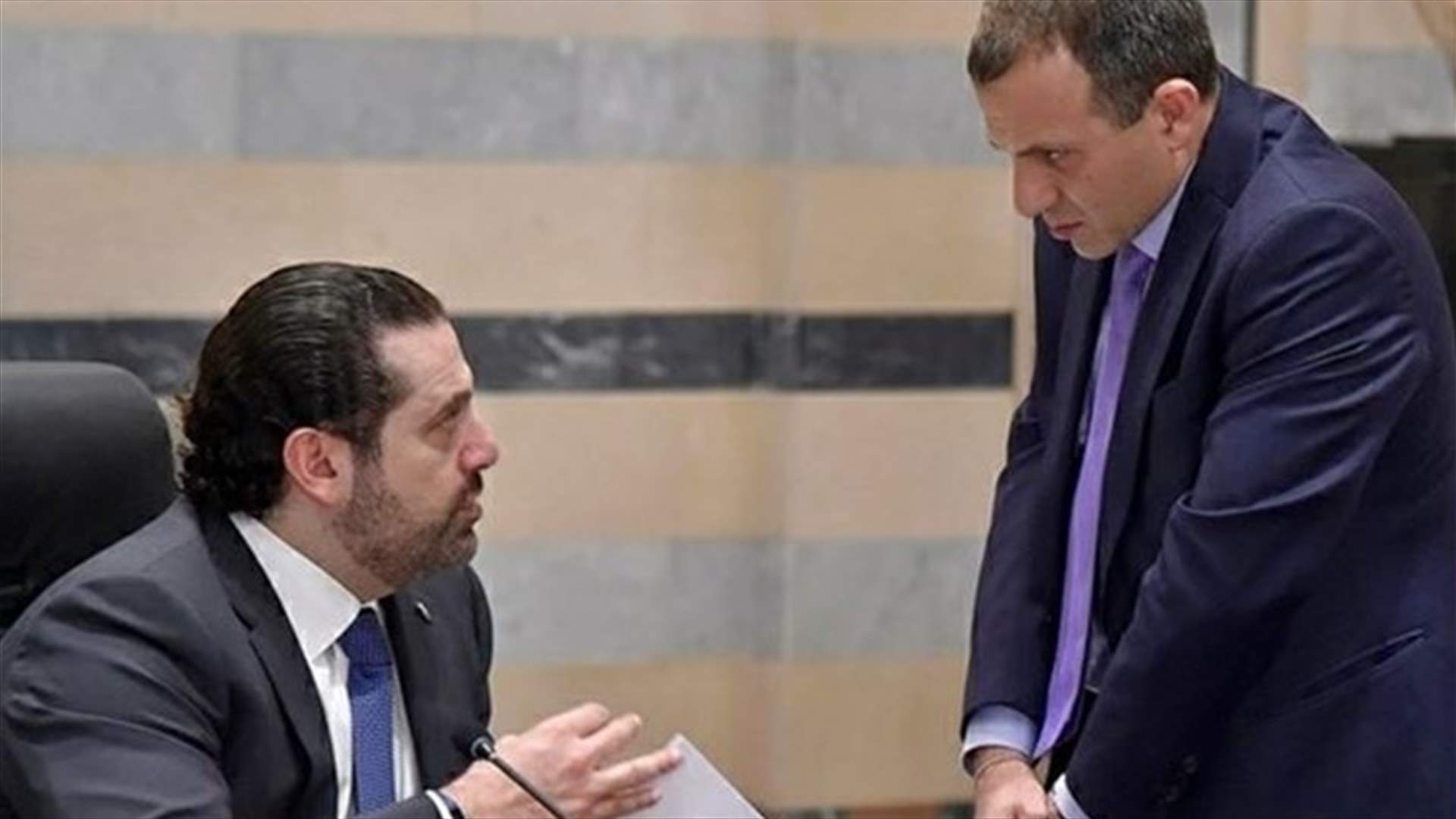 ارسال باسيل الى الرياض للقاء الحريري؟