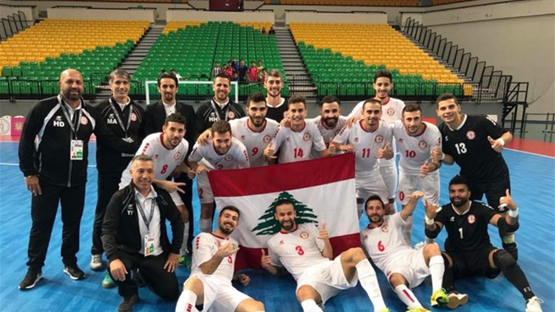 رجال الأرز يتأهلون الى كأس آسيا في كرة الصالات