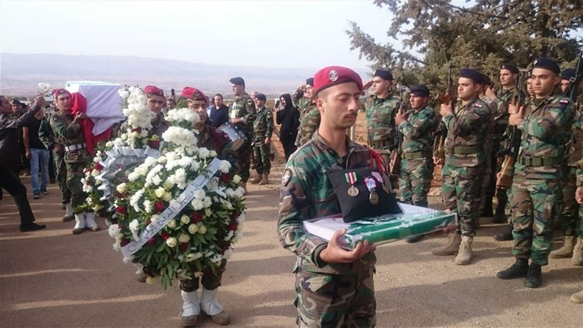 Army bids farewell to fallen soldier