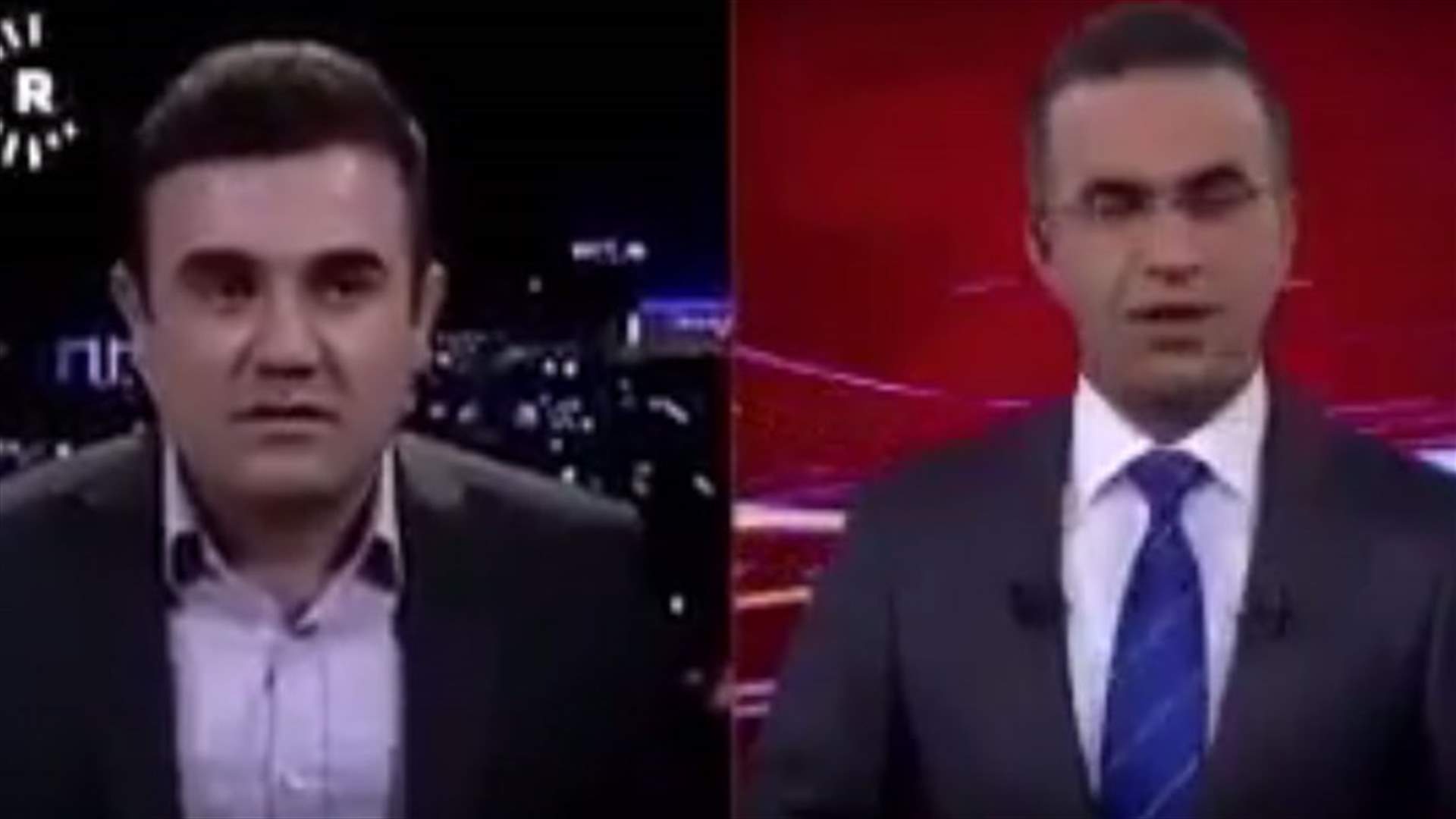 شاهدوا لحظة حصول هزة أرضية مباشرة خلال مقابلات تلفزيونية!