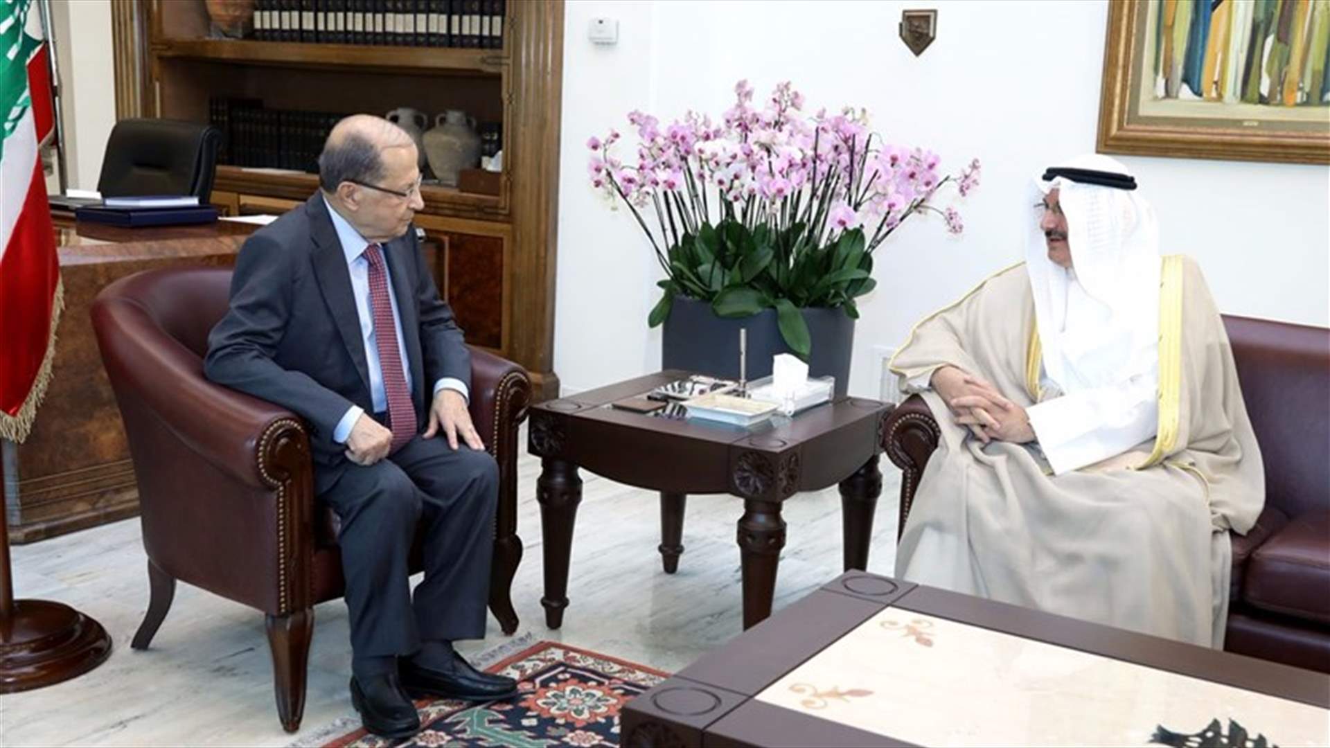هذا ما أكده السفير الكويتي للرئيس عون...