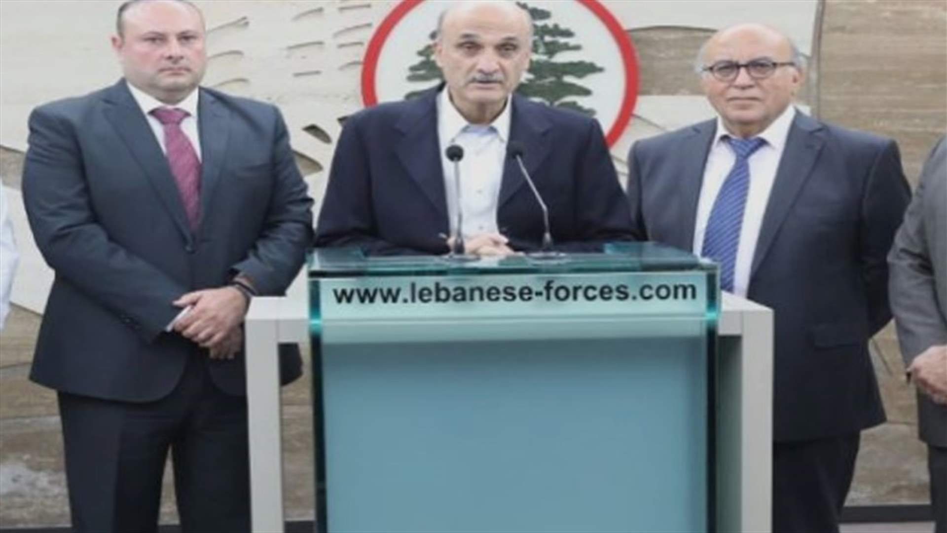 جعجع: نحن ضد أي تقسيم للعاقورة