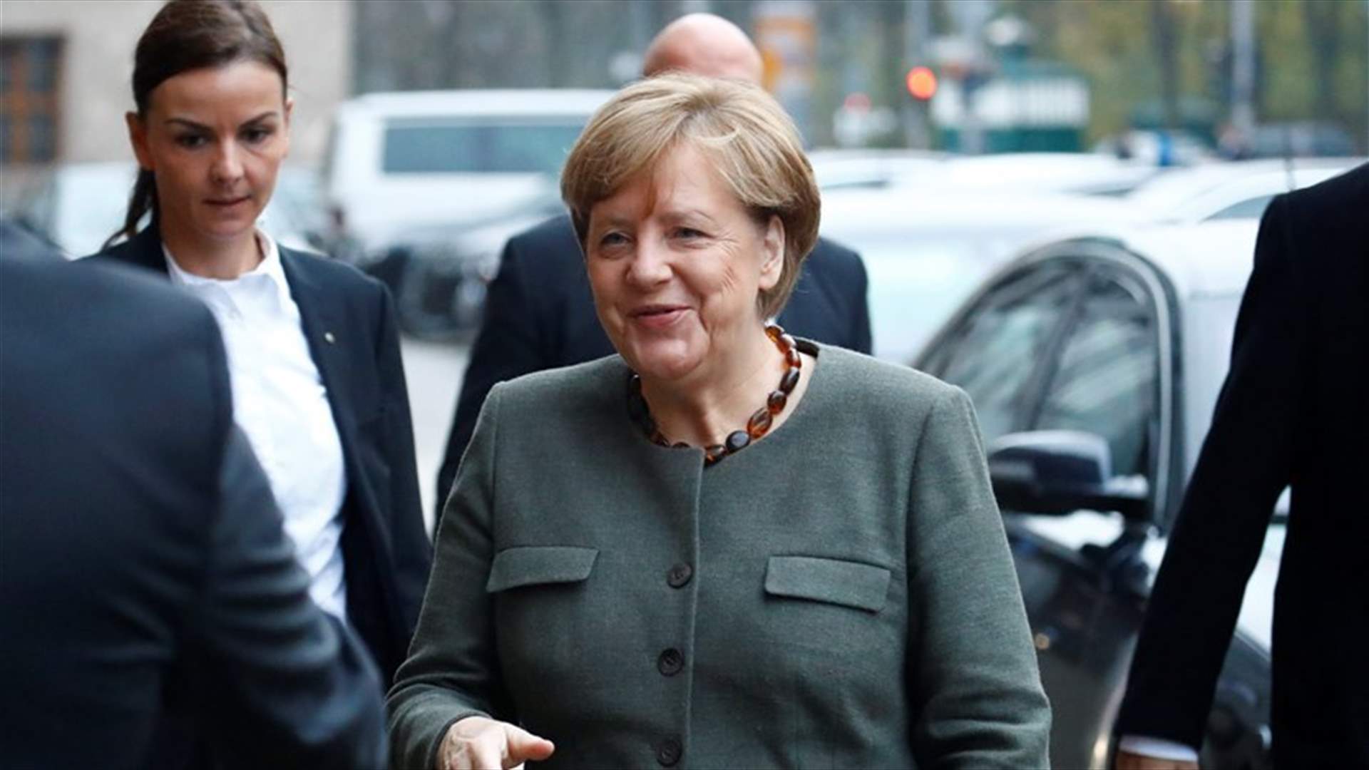 Merkel calls Aoun, voices support to Lebanon