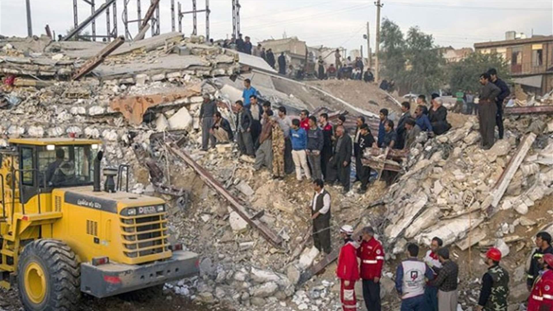 المحصلة النهائية لزلزال ايران...436 قتيلا