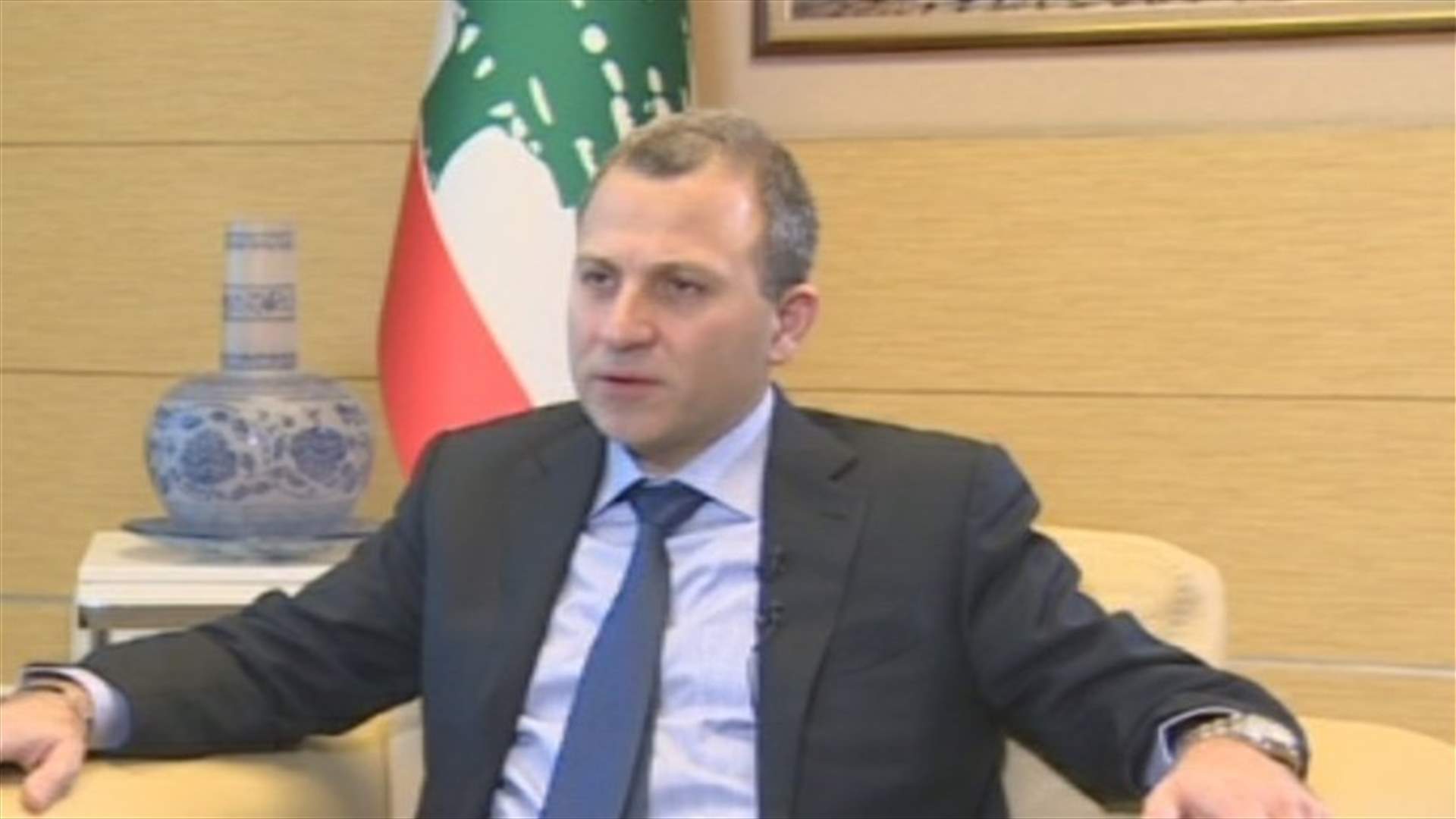 Bassil to Turkish TV: Hezbollah arms matter of internal affairs, to be resolved through dialogue