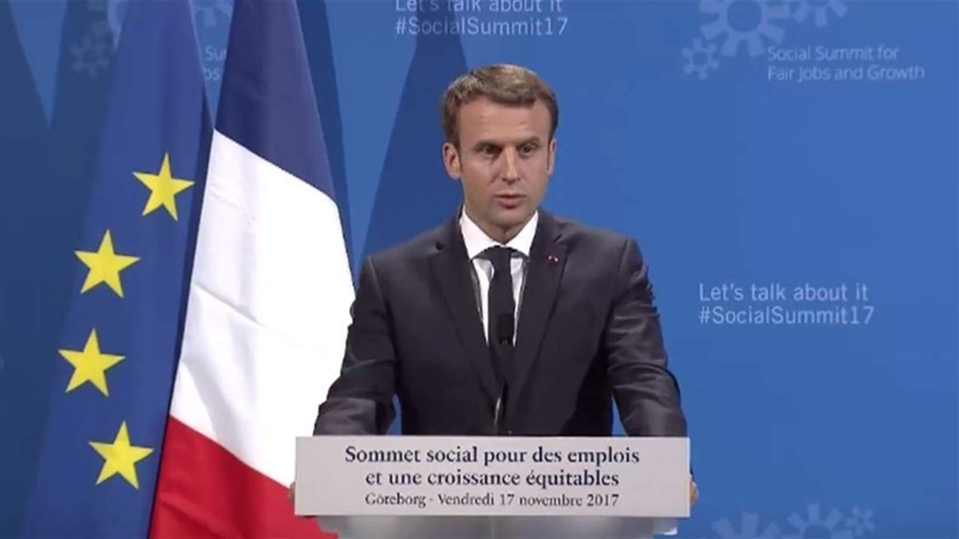 Macron says will welcome Hariri as Lebanon’s PM