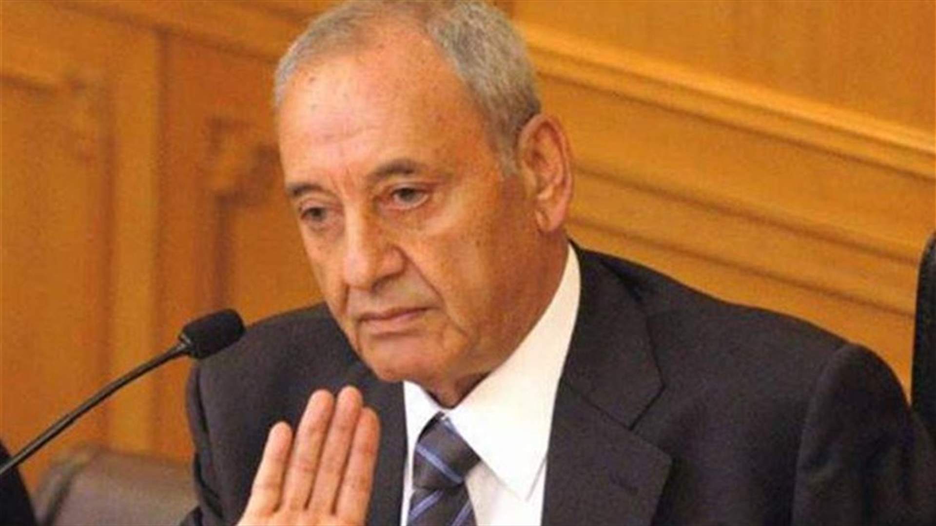 بري لابو الغيط: القرار بعنوان الحكومة اللبنانية غير موفق على الاطلاق
