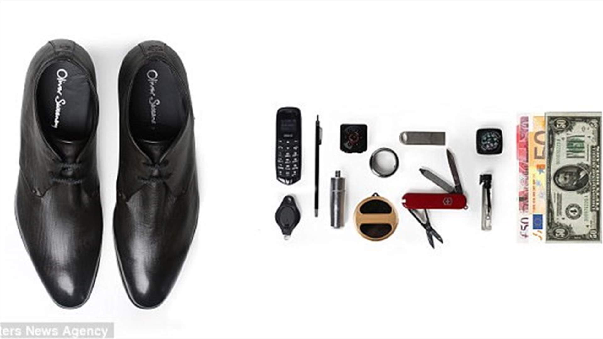 على طريقة جيمس بوند... حذاء يجمع بين الموضة والتجسس