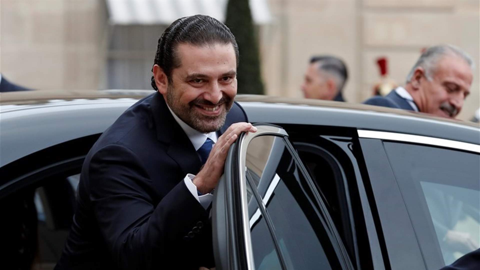 PM Hariri leaves Paris, heads to Cairo