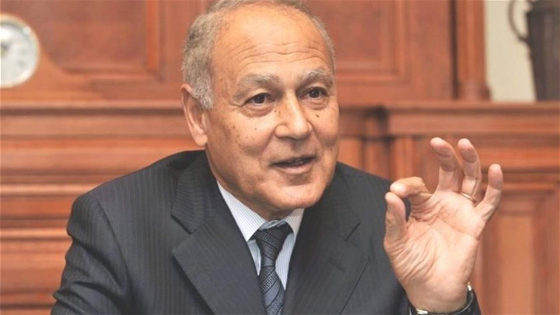ابو الغيط: شعوبنا تستحق ان تسمع أفكارا جيدة